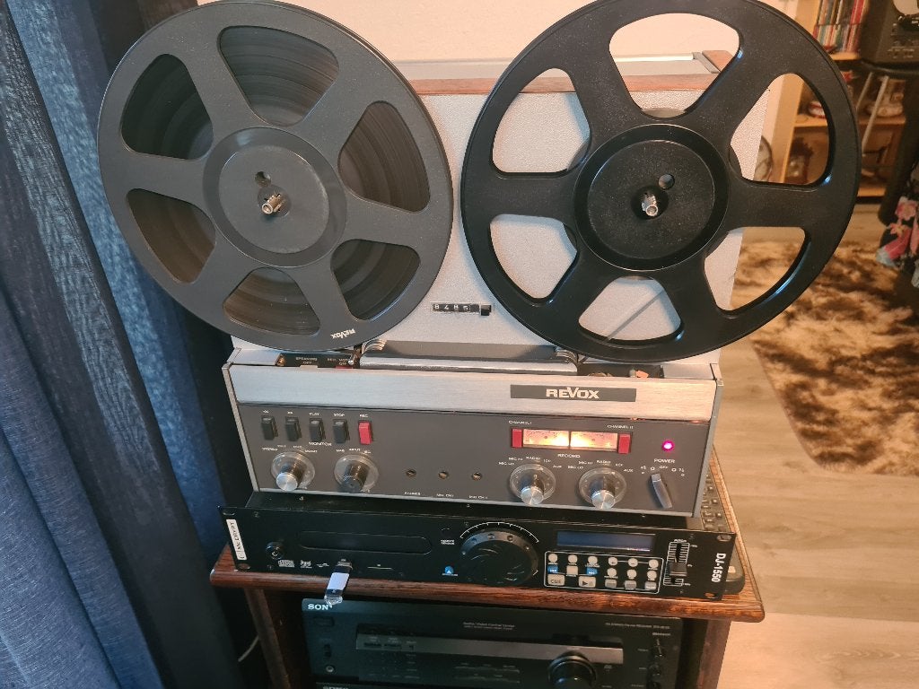 revox a77 met defect, Ophalen, Bandrecorder