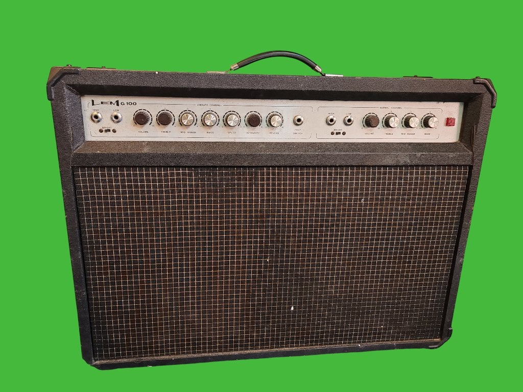 LEM G100 gitaarversterker 100W, Ophalen, Gebruikt, Minder dan 500 watt, Overige typen