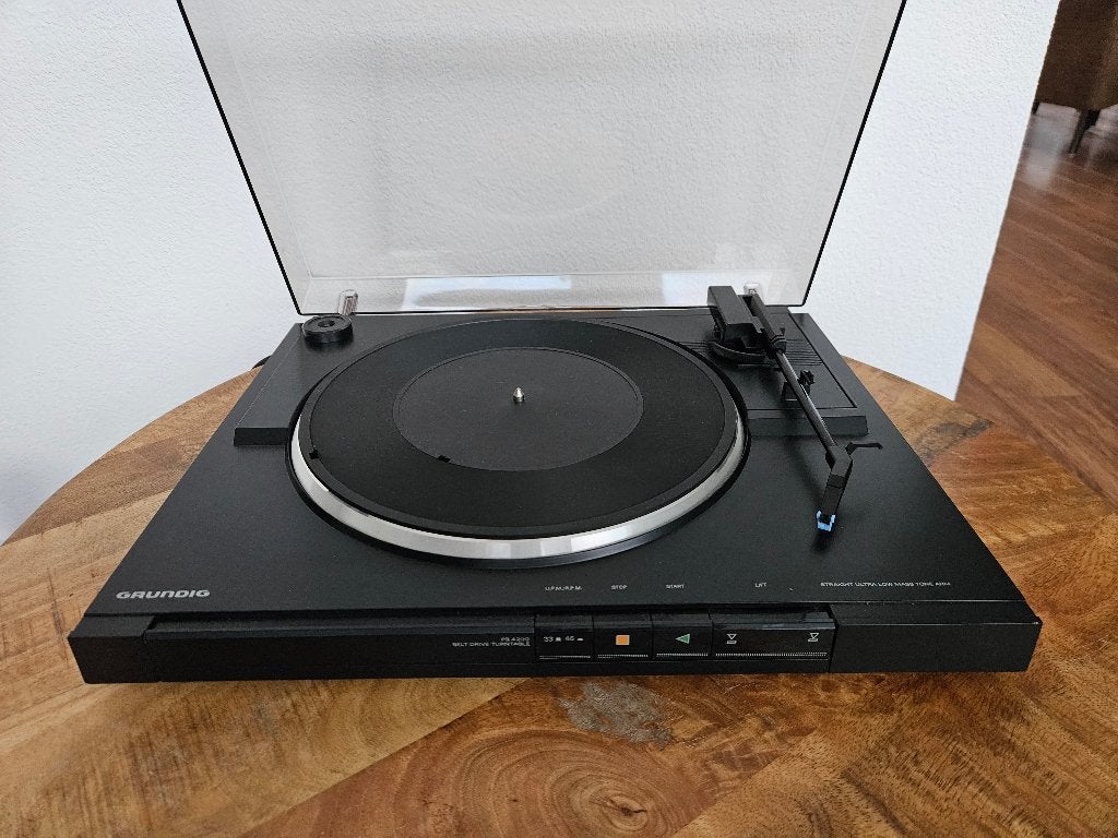 Grundig PS 4200 ( philips ) vol automatische platenspeler, Ophalen of Verzenden, Refurbished, Thorens