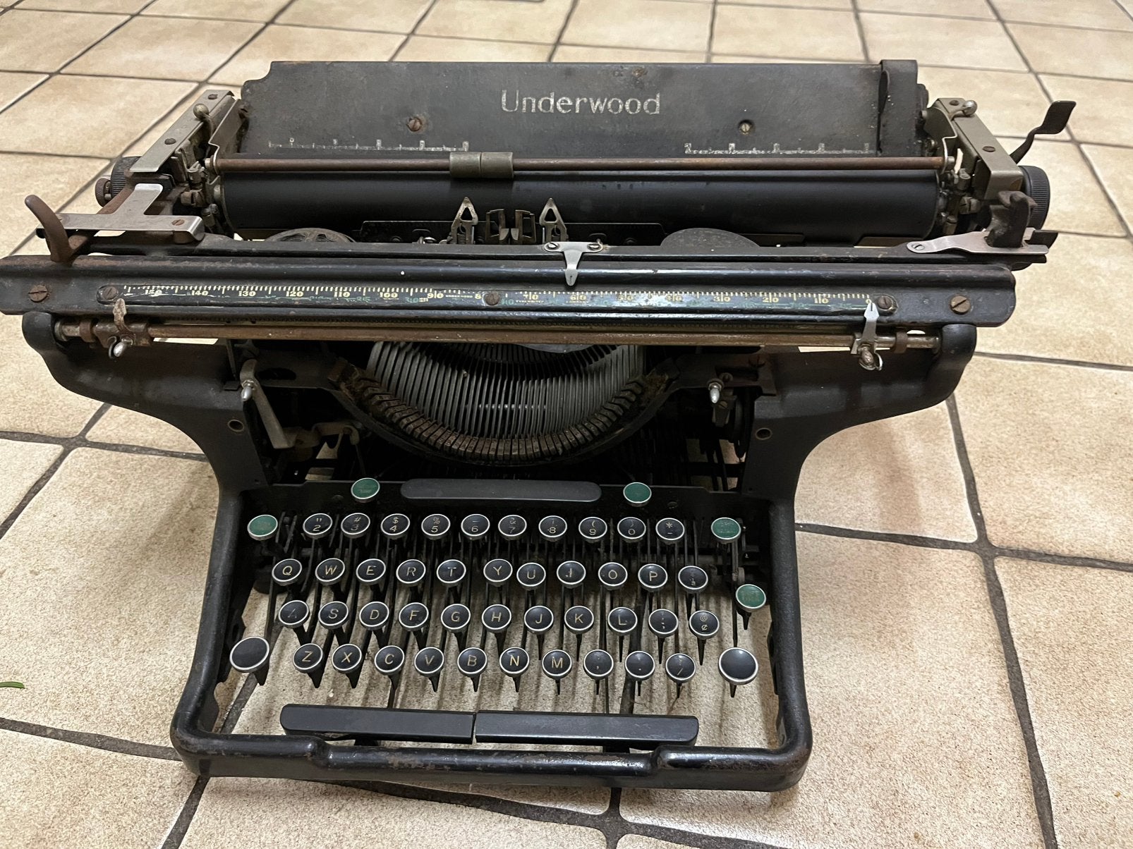Underwood typemachine., Diversen, Typemachines, Ophalen, Zo goed als nieuw
