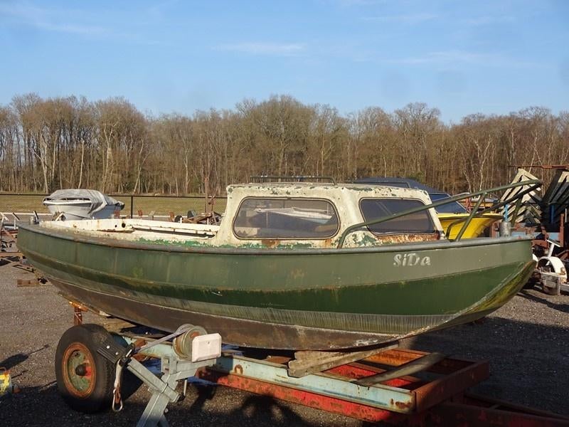 OPRUIMING! Stalen Vlet 6 meter (opknapper), Watersport en Boten, Vis- en Consoleboten, Gebruikt, Overige merken, Benzine, 10 tot 30 pk
