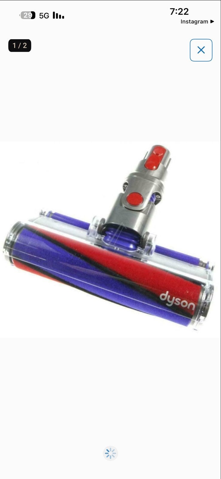 Dyson Vloerzuigmond/Borstel voor Steelstofzuiger, Witgoed en Apparatuur, Nieuw, Ophalen of Verzenden, Dyson, Geschikt voor harde vloeren