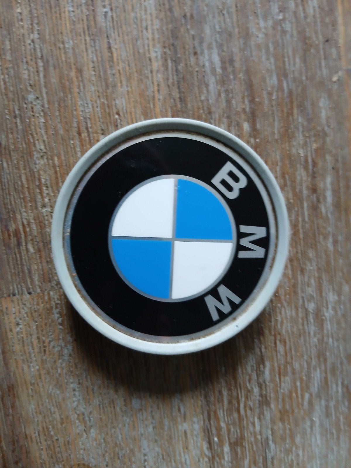 Bmw wieldop embleem 1x, Ophalen of Verzenden, BMW