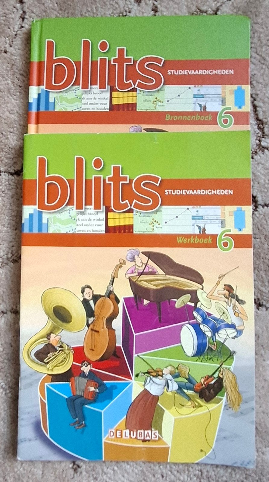 Blits Studievaardigheden Bronnenboek & Werkboek 6, Boeken, Ophalen of Verzenden, Gelezen, Overige niveaus, Onbekend