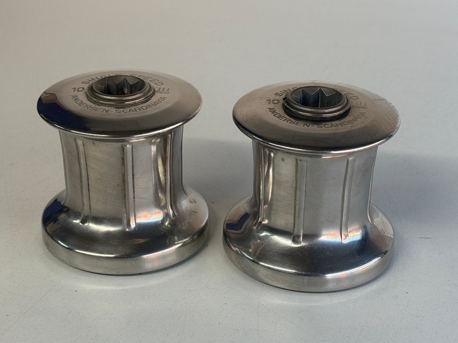 2 x Andersen Winch / lier 10 Classic, Single Speed, Ophalen of Verzenden, Zo goed als nieuw, Lijn of Blok