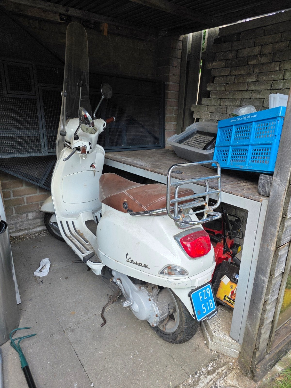 vespa, Ophalen, Gebruikt, Benzine, Vespa