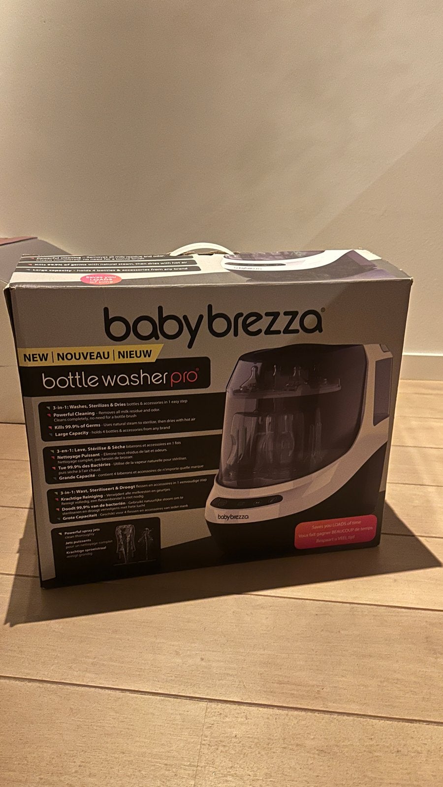 Baby Brezza Bottle Washer Pro - 3-in-1 Sterilisator & Droger