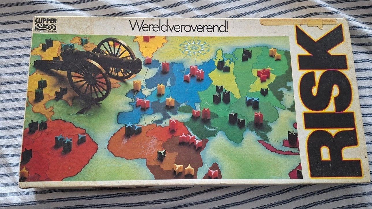 Risk Wereldveroverend! Bordspel - Vintage Clipper Editie, Vijf spelers of meer, Ophalen, Gebruikt, Clipper