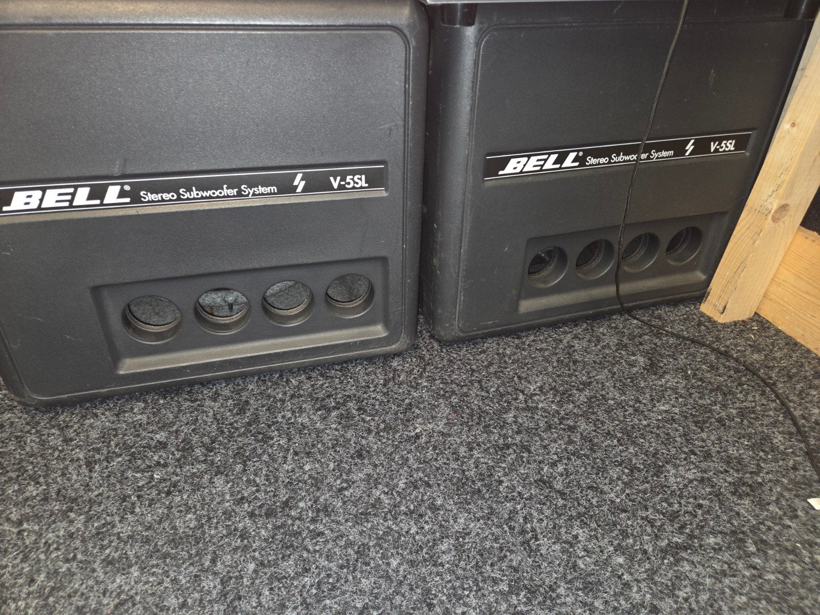 Bell 15 inch bandpass stereo subwoofers, Audio, Tv en Foto, Luidsprekers, Ophalen, Subwoofer, Overige merken