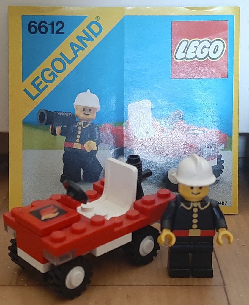 Lego 6612. Brandweer., Gebruikt, Lego, Inclusief instructies, Ophalen of Verzenden