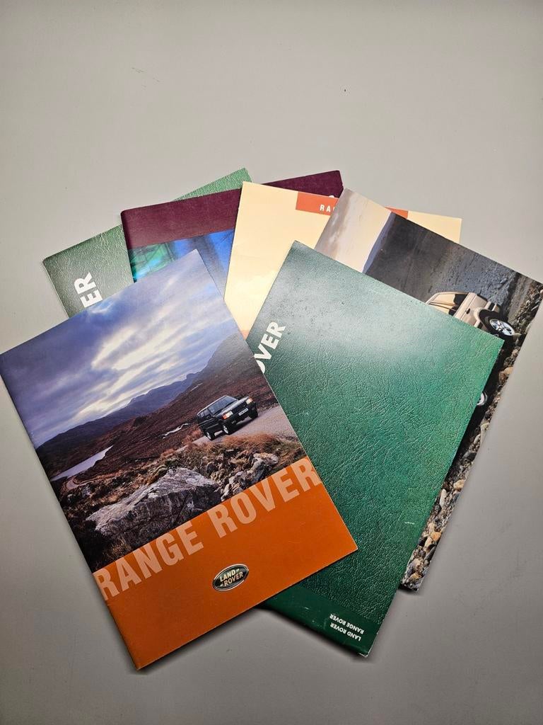 Range rover p38 folders, Ophalen of Verzenden