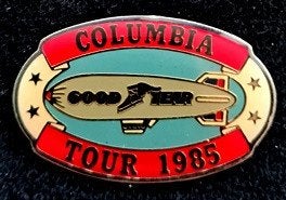 Columbia Tour 1985- Good Year- pin, Verzenden, Nieuw, Transport, Speldje of Pin