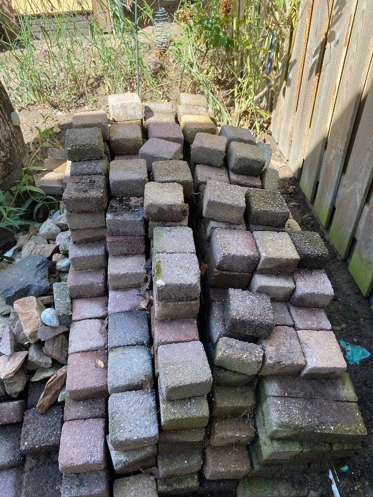 Sierbestrating koppelstone, Ophalen, Gebruikt, Klinkers, Minder dan 5 m²