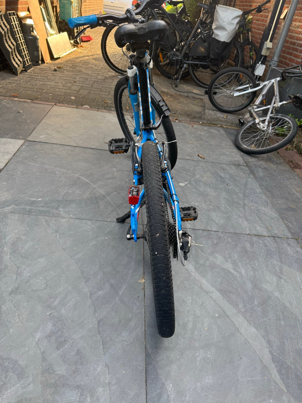CUBE kinderfiets 24 inch - Blauw, Fietsen en Brommers, Gebruikt, Velgrem, Versnellingen, Minder dan 49 cm