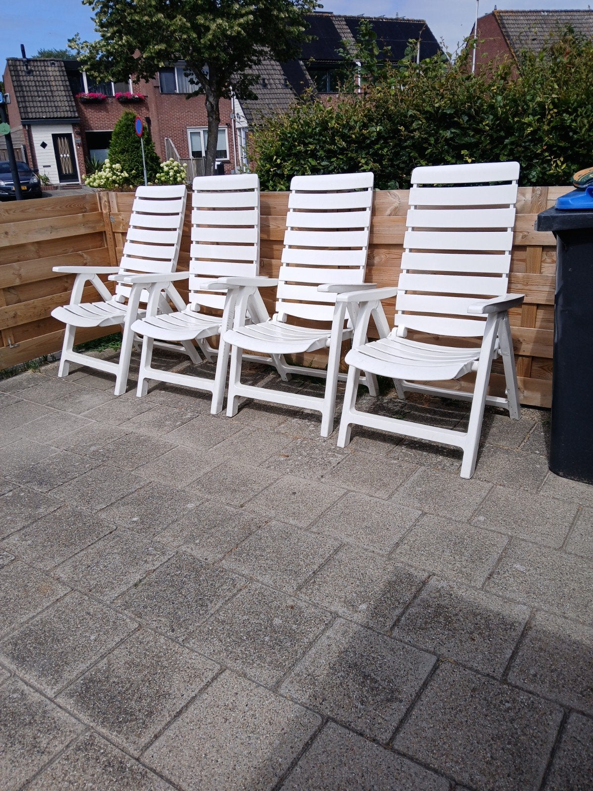 tuin stoelen capri ketler 4 stuks als nieuw, Ophalen of Verzenden, Zo goed als nieuw, Kunststof
