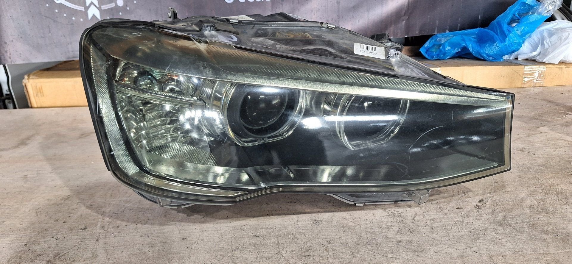 Koplamp BMW X3 F25 X4 F26 LCI Xenon LED Rechts 7400018-05, Gebruikt, -, -, Ophalen of Verzenden