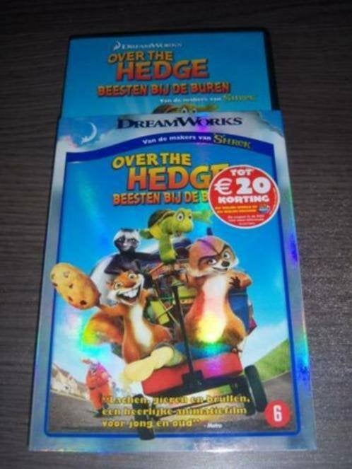 Dreamworks met Over The Hedge met schuifhoes in nieuwstaat, Tekenfilm, Verzenden, Amerikaans, Nederlands