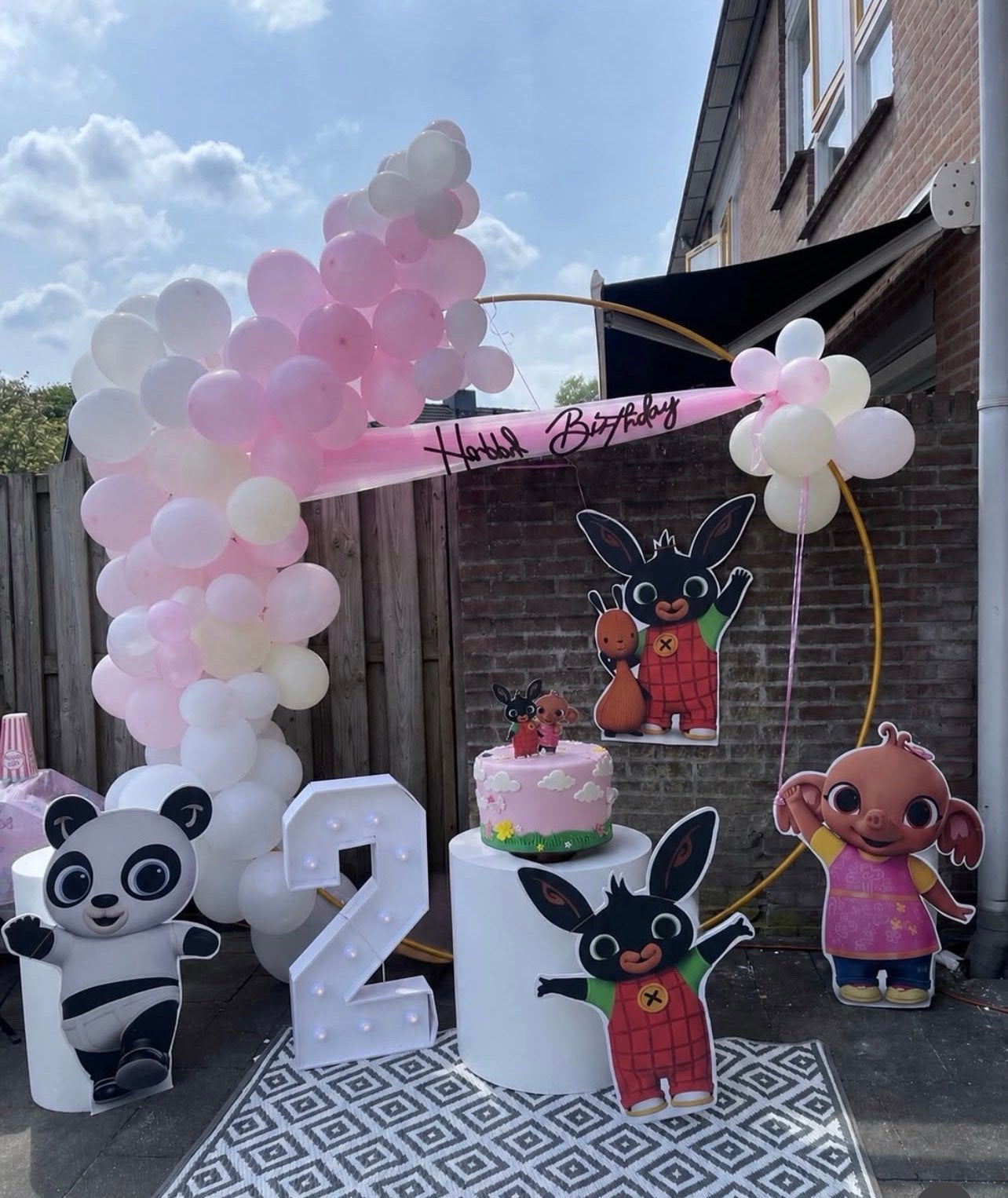 Actie ‼️‼️Bing Verjaardagsdecoratie Set  nu voor €150, Ophalen, Zo goed als nieuw, Versiering, Verjaardag