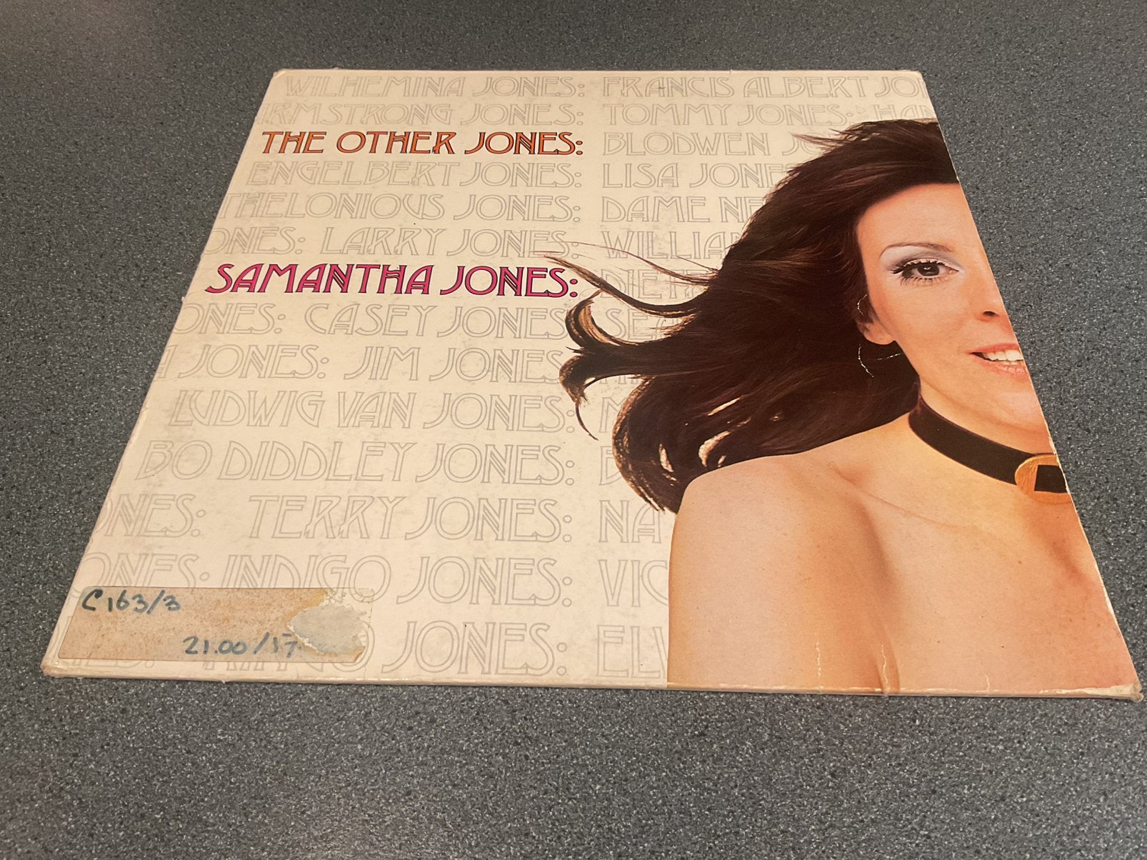 Samantha Jones - The other Jones Vinyl LP, Cd's en Dvd's, Ophalen of Verzenden, Gebruikt, 12 inch