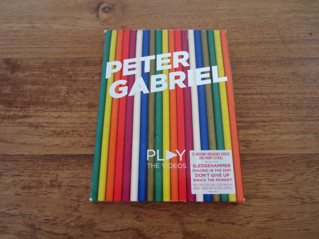 Peter Gabriel - Play the videos, Vanaf 16 jaar, Ophalen of Verzenden, Zo goed als nieuw