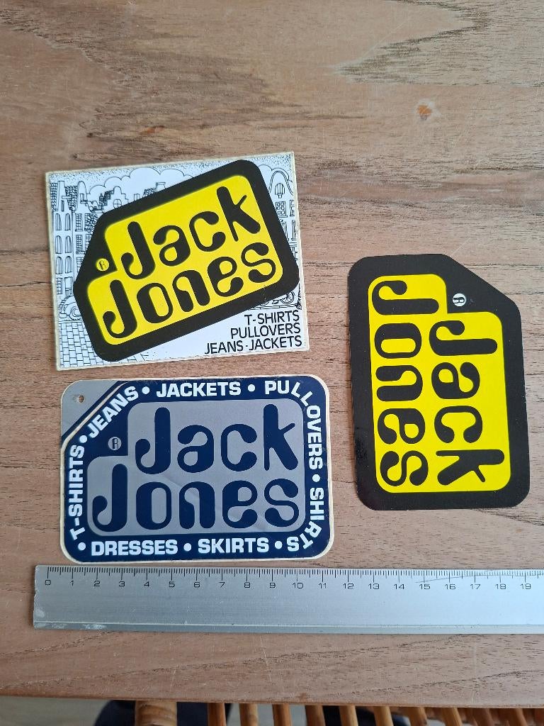Stickers Jack & Jones, Verzamelen, Verzenden, Zo goed als nieuw, Merk