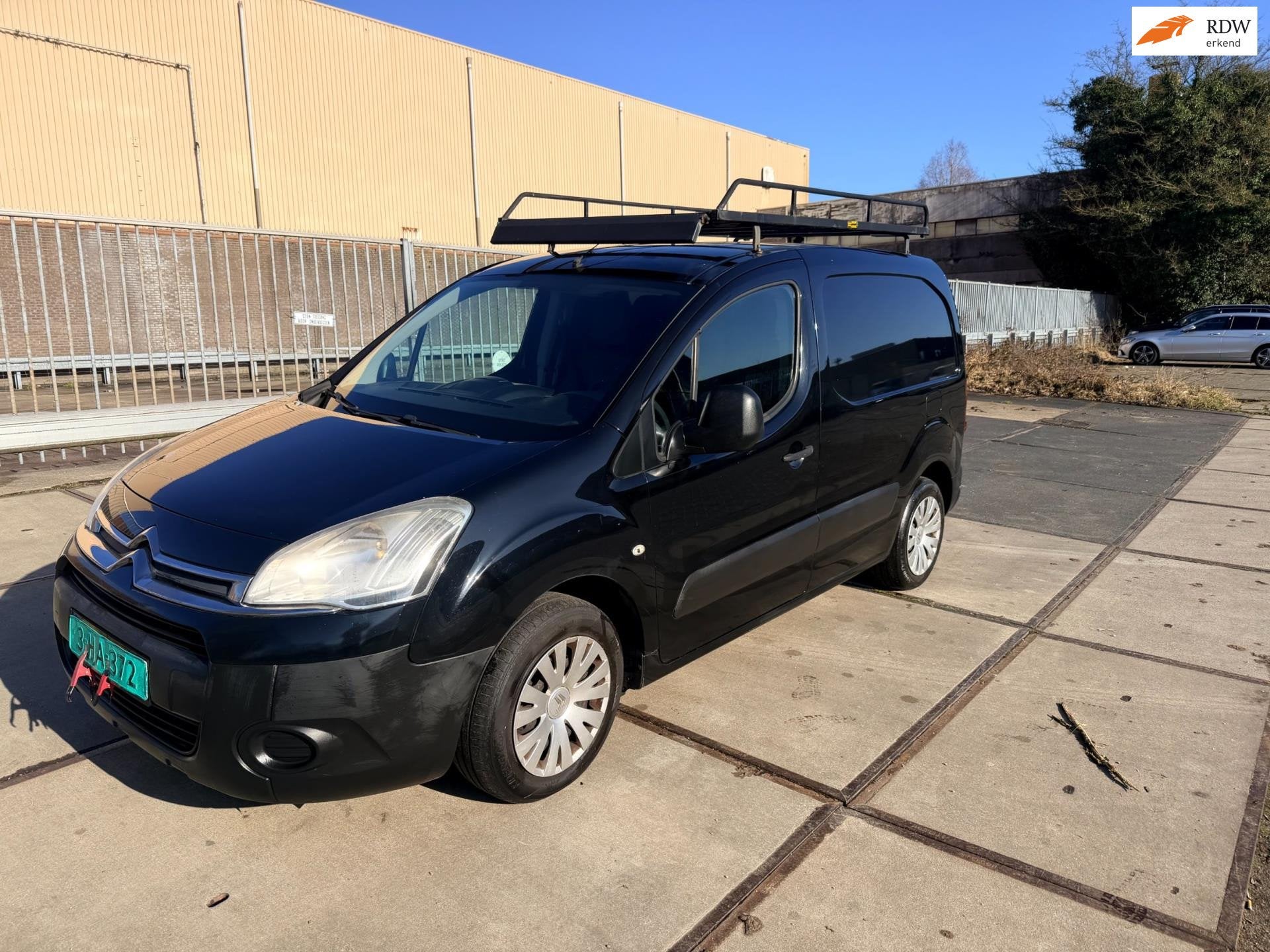 Citroen Berlingo 1.6 HDI 500 Club Economy!AIRCO!ELECKTRISH R, Auto's, Voorwielaandrijving, Stof, Gebruikt, Zwart