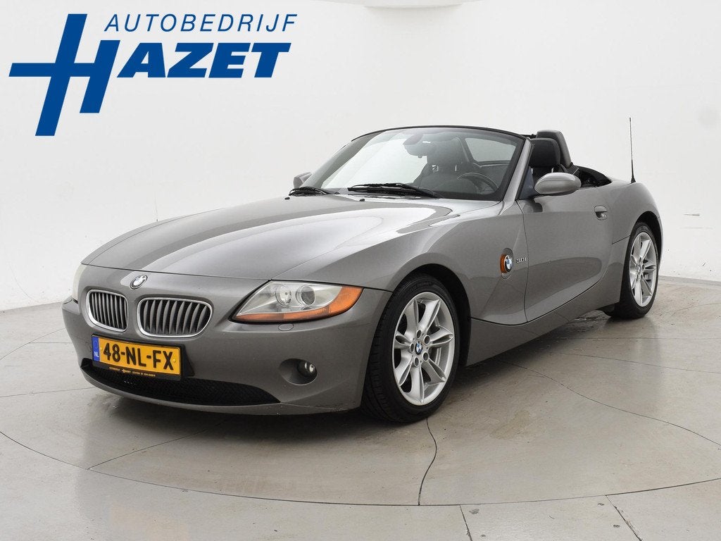 BMW Z4 Roadster 3.0i 231 PK AUTOMAAT ORIGINEEL NEDERLANDS +, Automaat, Achterwielaandrijving, Gebruikt, Zwart