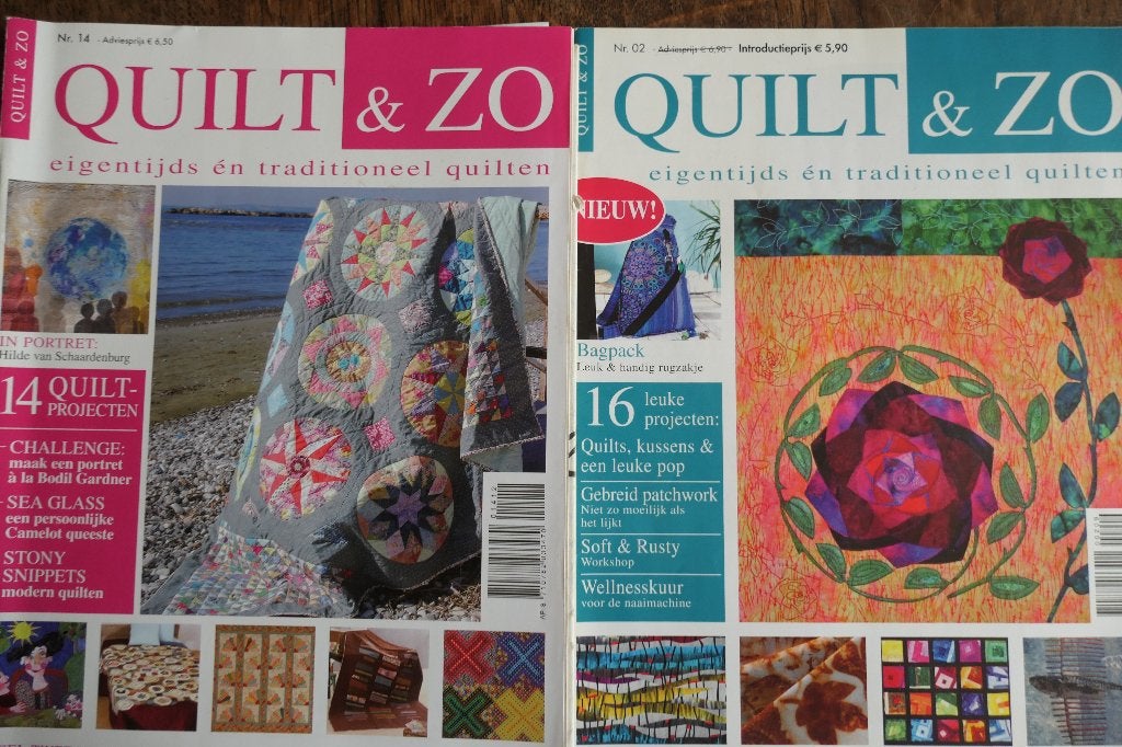 Quilt tijdschrift, Ophalen of Verzenden, Zo goed als nieuw