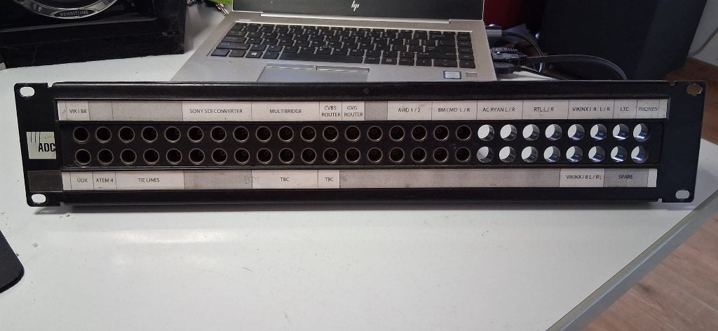 video steekveld (patchbay), Ophalen of Verzenden, Gebruikt