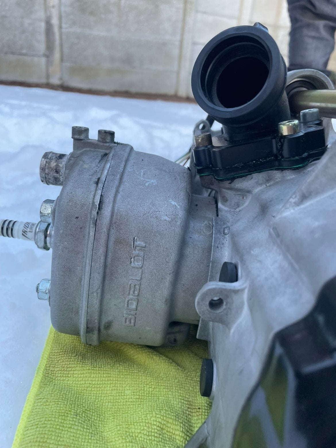 70cc bidalot minarelli motor blok, Ophalen of Verzenden, Zo goed als nieuw, Blok