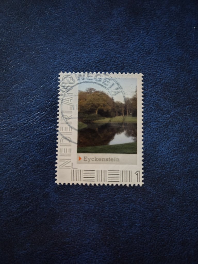 Persoonlijke postzegel Buitenplaatsen Eyckenstein, Postzegels en Munten, Verzenden, Na 1940, Gestempeld