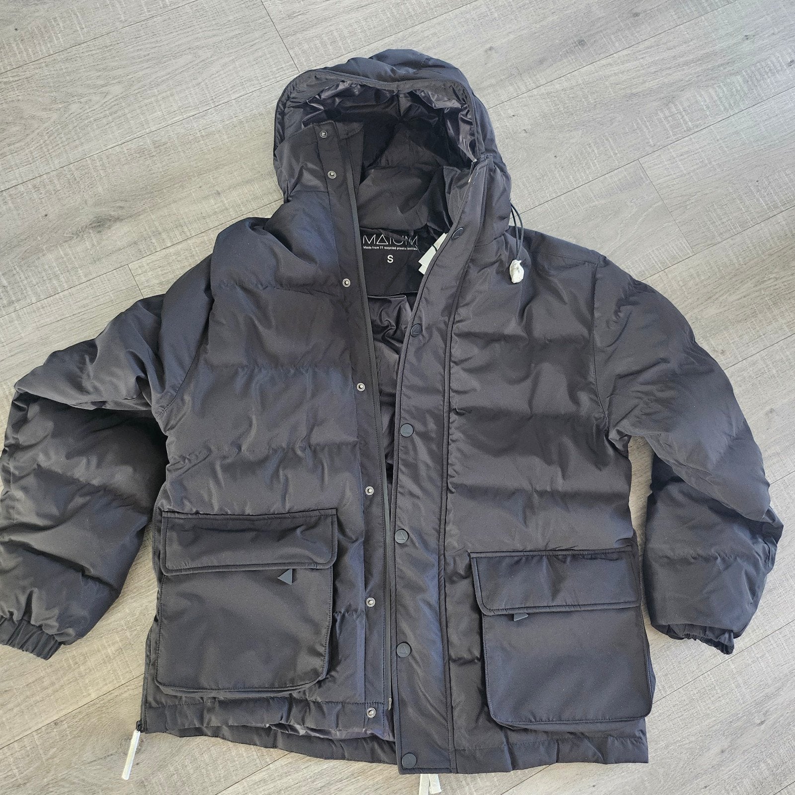 Maium winterjas zwart nieuw, Kleding | Dames, Zwart, Nieuw, Ophalen of Verzenden, Maat 36 (S)