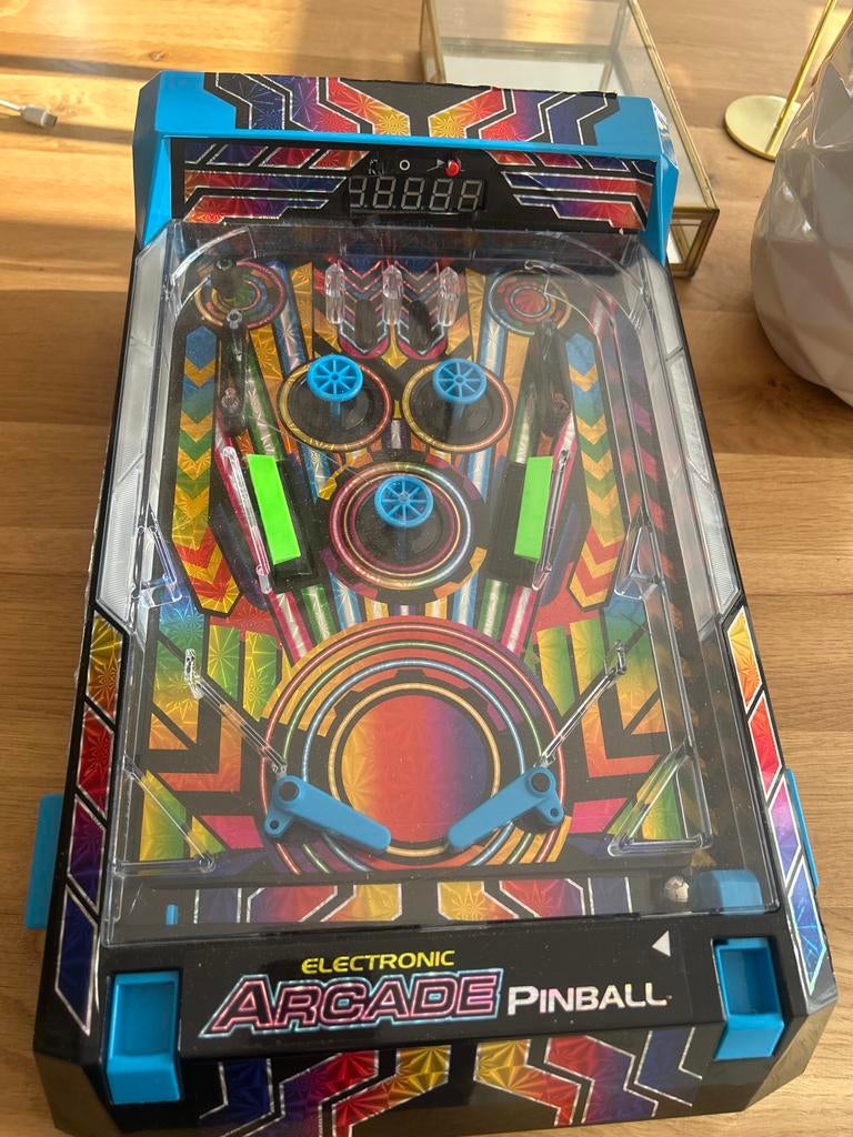 Elektronische Arcade Flipperkast - Kleurrijk Speelplezier, Ophalen of Verzenden, Gebruikt, Jongen of Meisje