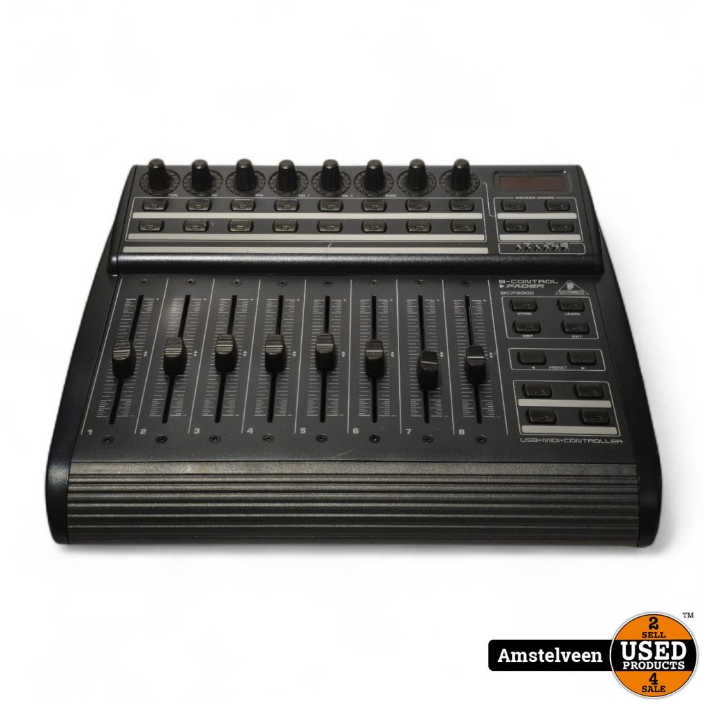 Behringer BCF2000 B-Control Fader Control Surface, Behringer, Gebruikt, Support@behringer.com, Behringer (Music Tribe)
MusikhausstraÃŸe 1
94060 Pocking
Germany