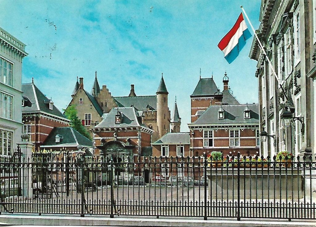 Den Haag- -Ridderzaal Binnenhof., Verzenden, 1960 tot 1980, Gelopen, Zuid-Holland