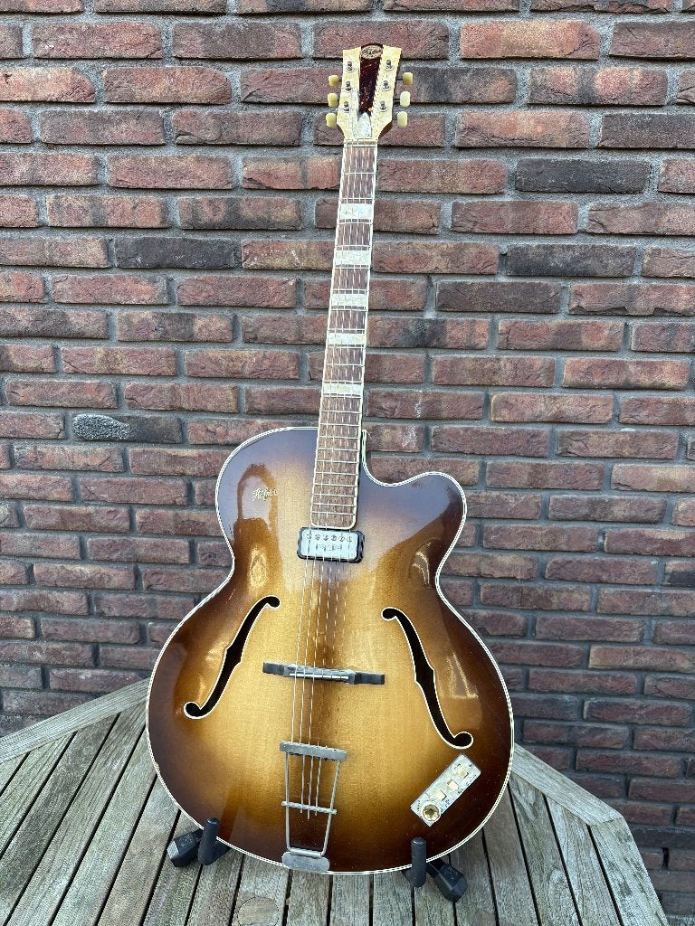 Hofner Hollow Body 1959 Mint conditie, Muziek en Instrumenten, Ophalen of Verzenden, Gebruikt, Hollow body, Overige merken