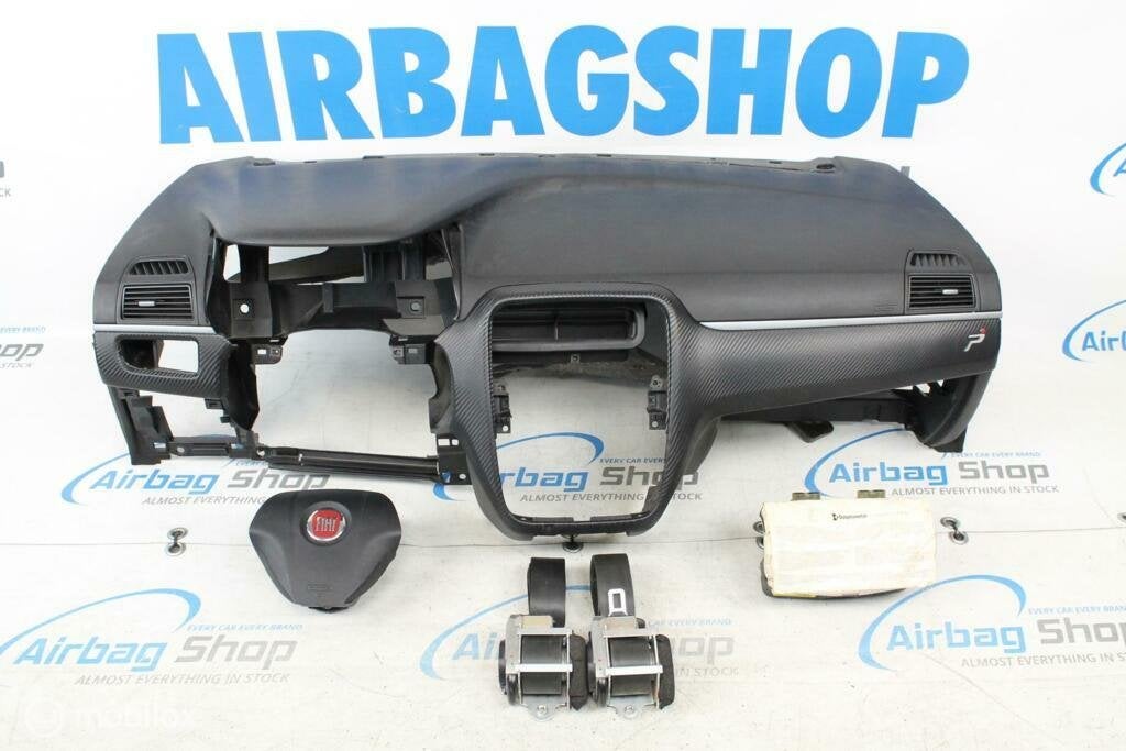 Airbag set - Dashboard zwart Fiat Grande Punto (2005-2018), Gebruikt, Ophalen of Verzenden