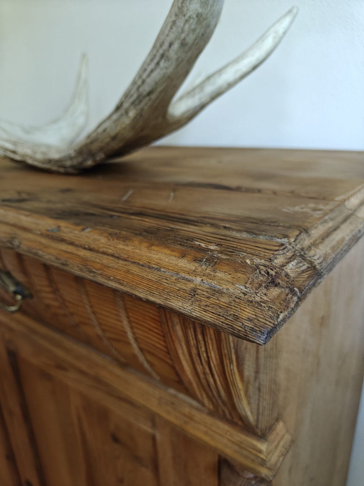 Antieke Zweedse leg/buffetkast., Ophalen, Gebruikt, 100 tot 150 cm, Scandinavisch