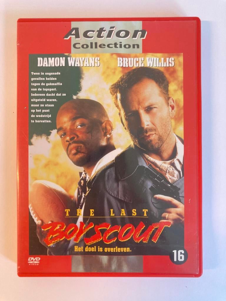 The Last Boy Scout, 1991 / DVD / Action Collection uitgave, Vanaf 16 jaar, Ophalen of Verzenden, Zo goed als nieuw, Actie