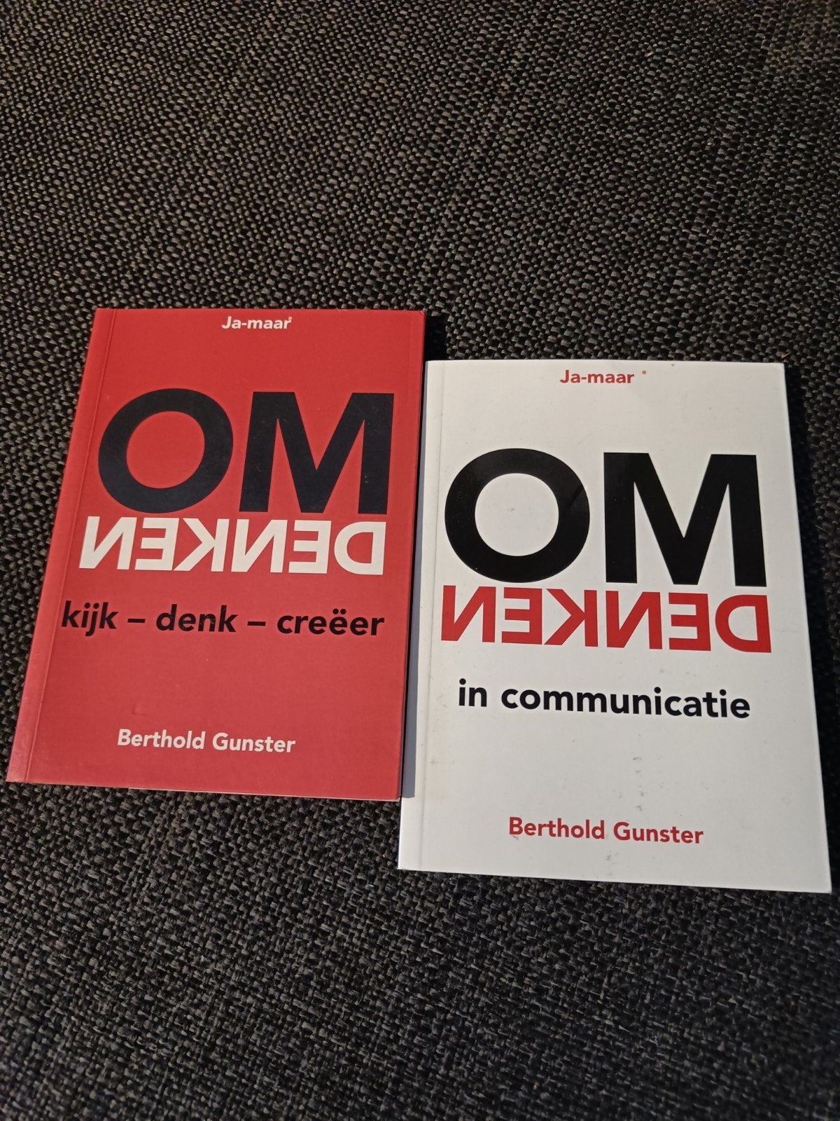 Boeken: Omdenken en Omdenken in Communicatie, Ophalen of Verzenden, Zo goed als nieuw, Berthold Gunster