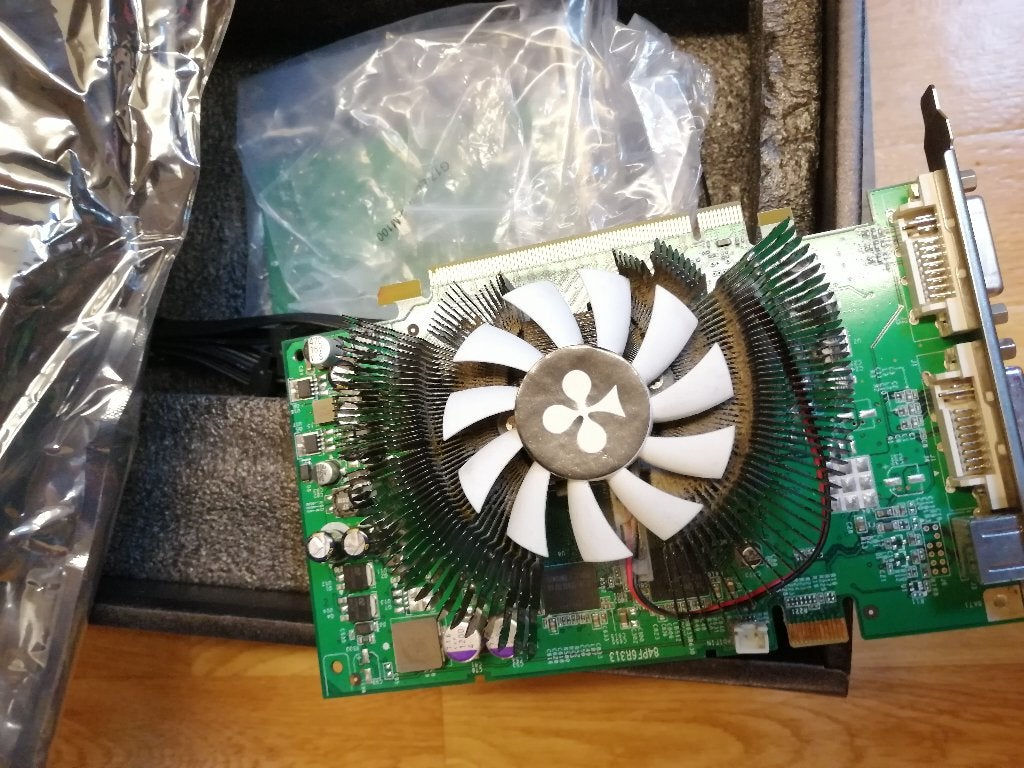 Geforce en MSI videokaart, Gebruikt, Ophalen of Verzenden, GDDR2, PCI