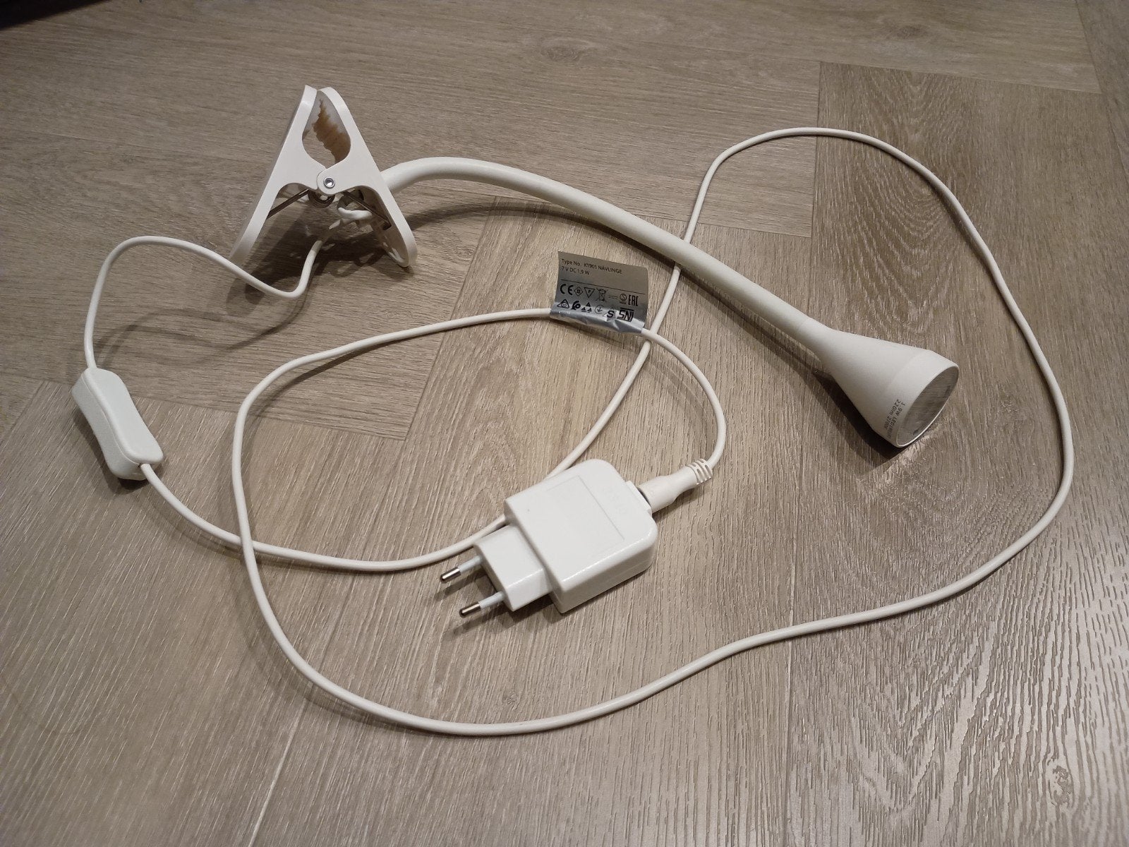 Ikea lampje Led-klemspot, Ophalen of Verzenden, Gebruikt