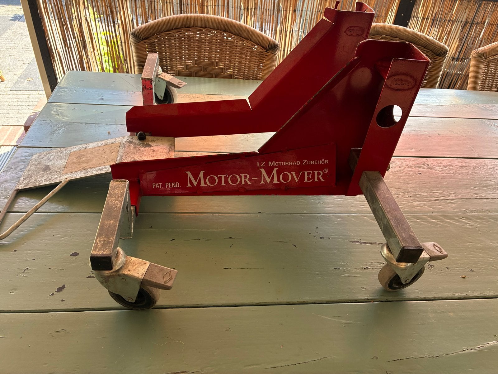 Motor-Mover Motorfiets Verplaatser - Rood, Ophalen, Gebruikt