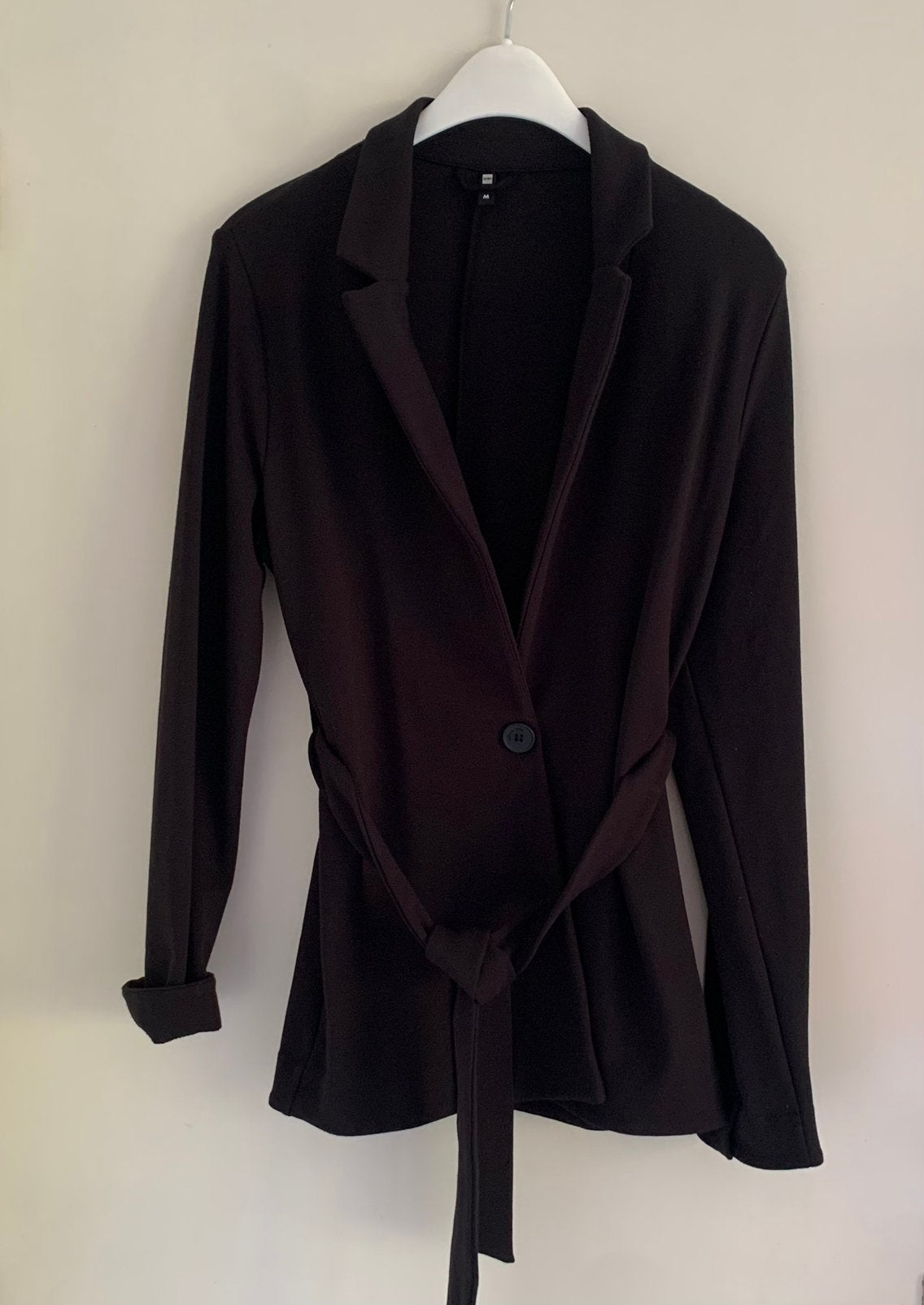 Supermooi jasje, M, Hema, Kleding | Dames, Jasjes, Kostuums en Pakken, Maat 38/40 (M), Zwart, Ophalen of Verzenden, Zo goed als nieuw