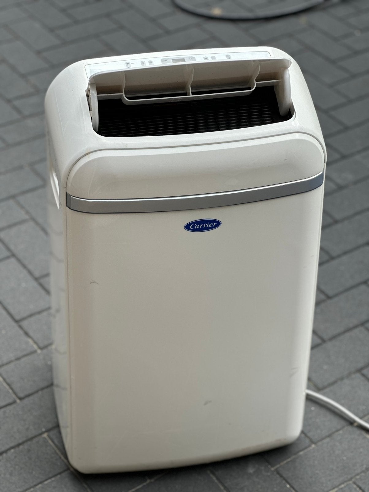 Mobiele airco Carrier 51QPD12N7S, Ophalen, Koelen en Ontvochtigen, Timer, 3 snelheden of meer
