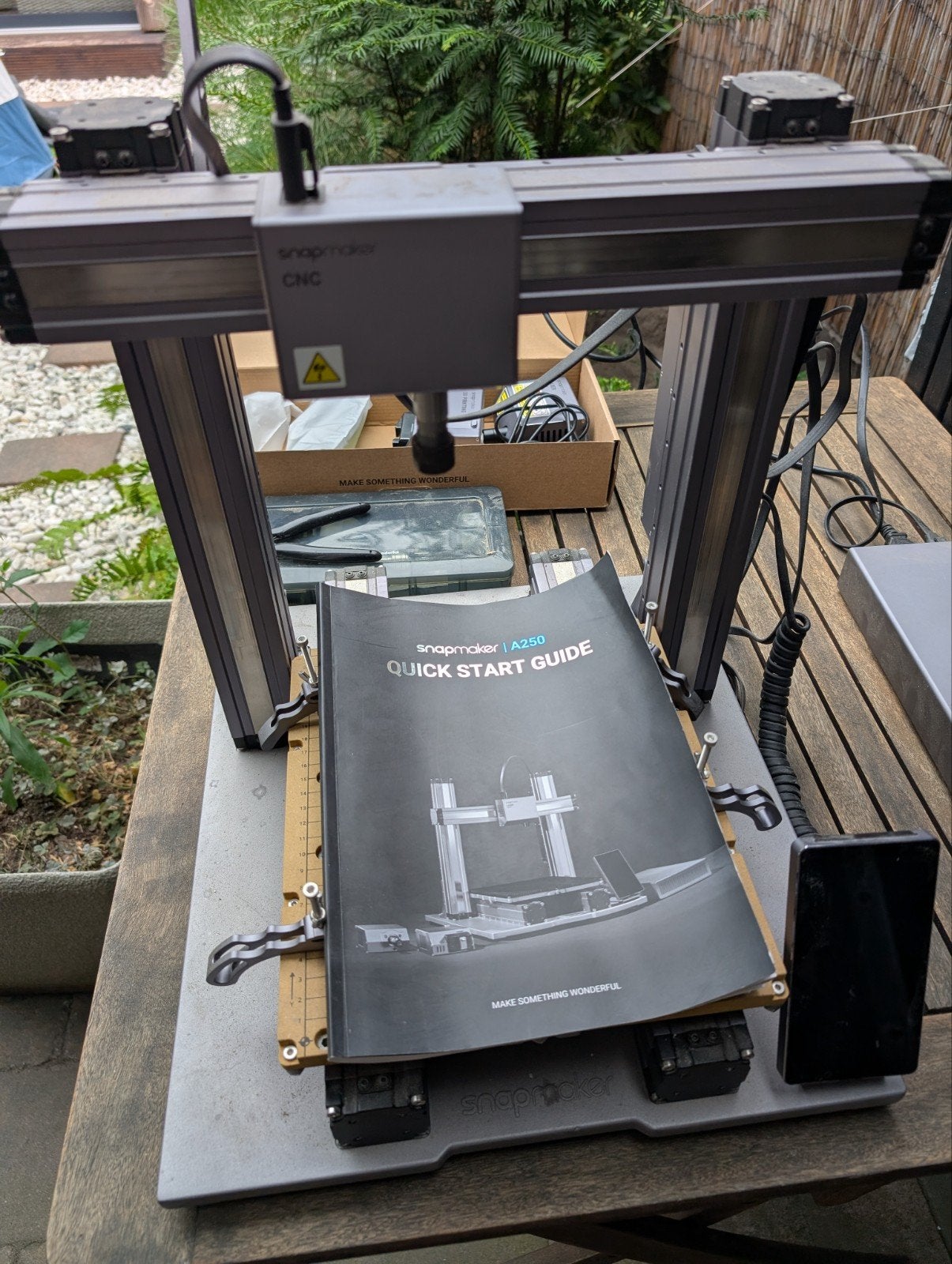Snapmaker A250 3-in-1 3D-printer, Laser & CNC, Computers en Software, 3D Printers, Ophalen, Gebruikt, Filament, Snapmaker