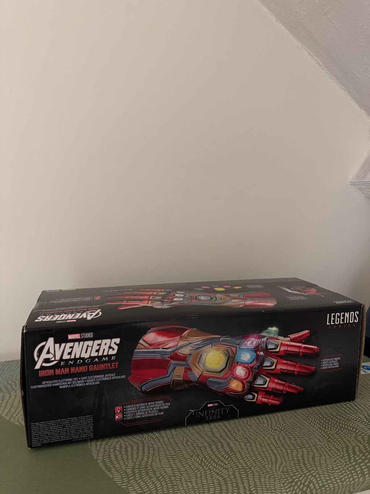 Marvel Legends Iron Man Nano Gauntlet Avengers Endgame, Ophalen of Verzenden, Nieuw