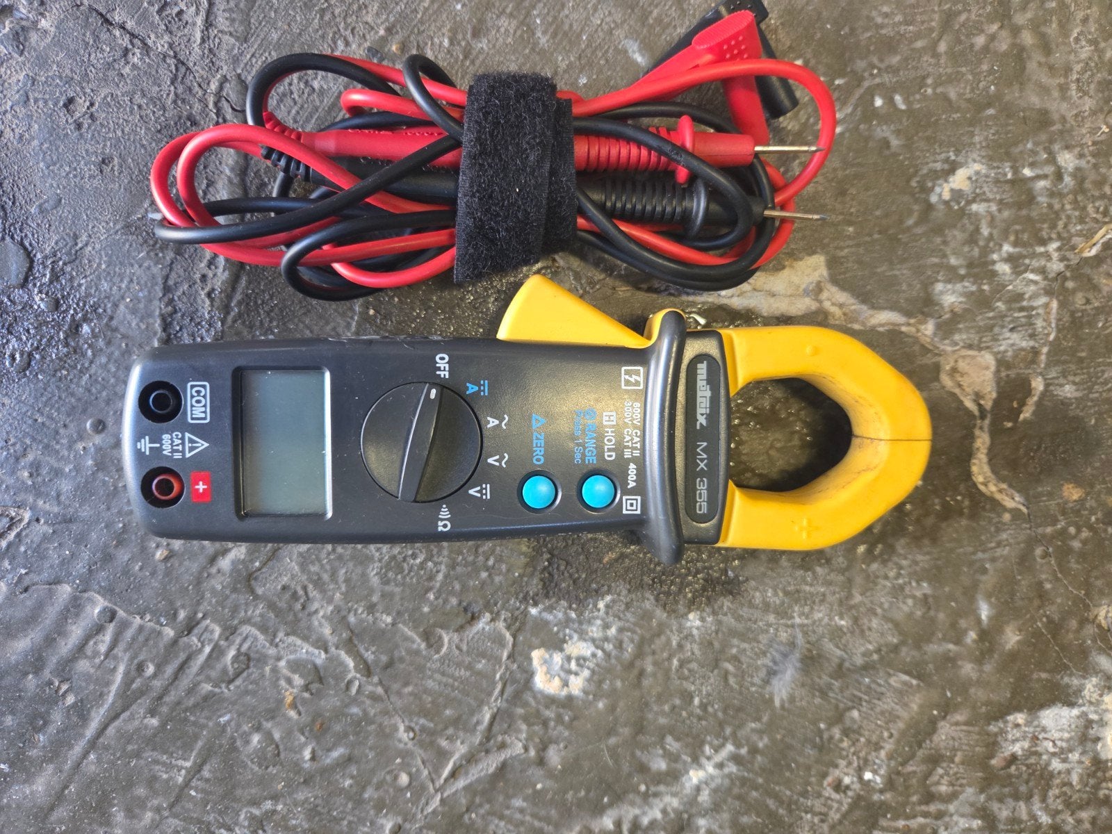 Metrix MX 355 Stroomtang Multimeter met Toebehoren, Ophalen of Verzenden