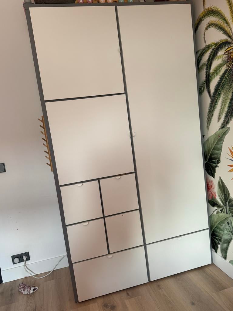 IKEA visthus Kast, moet zsm weg!, Huis en Inrichting, Kasten | Kledingkasten, Ophalen, Gebruikt, 100 tot 150 cm, 200 cm of meer