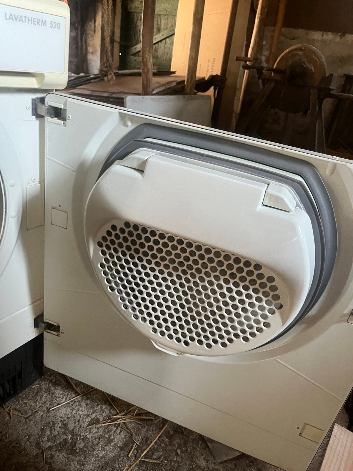 AEG Lavatherm 520 Wasdroger - Gebruikt, Ophalen, 6 tot 8 kg, Gebruikt, Voorlader